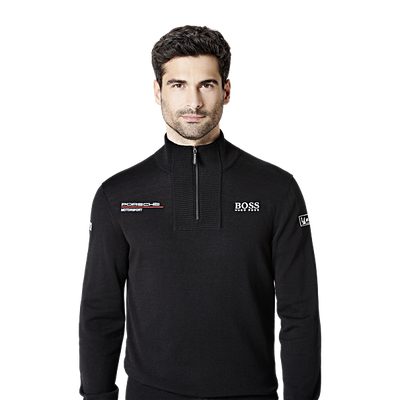 Porsche Men's Knitted Sweater - Motorsport, Hugo Boss