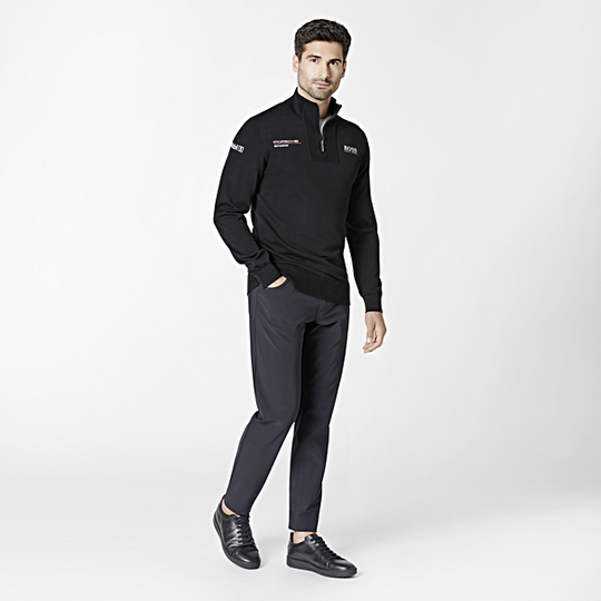 Porsche Men's Knitted Sweater - Motorsport, Hugo Boss