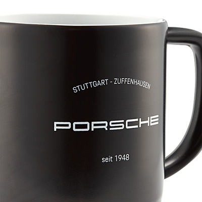 Porsche Black Classic Mug - Small