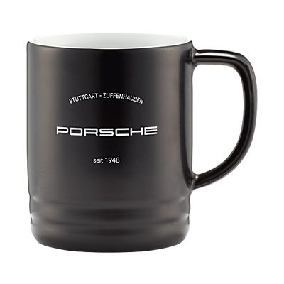 Porsche Black Classic Mug - Small