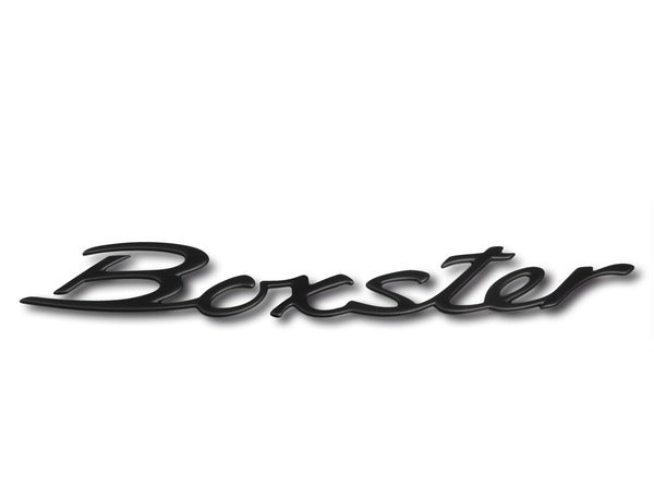 Porsche Classic "Boxster" Logo (986) - Rally Black