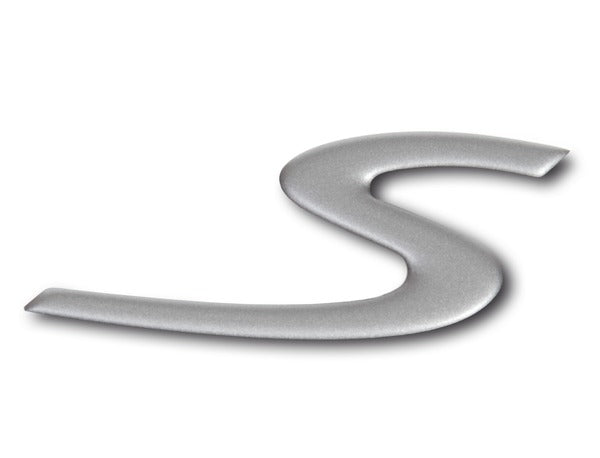 Porsche Classic "S" Logo (986) - Titanium Metallic