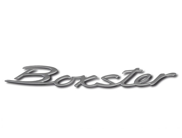 Porsche Classic "Boxster" Logo (986) - Titanium Metallic