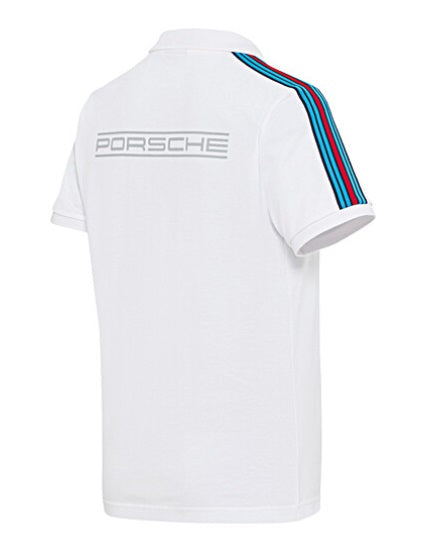 Porsche Men's Polo Shirt - Martini Racing