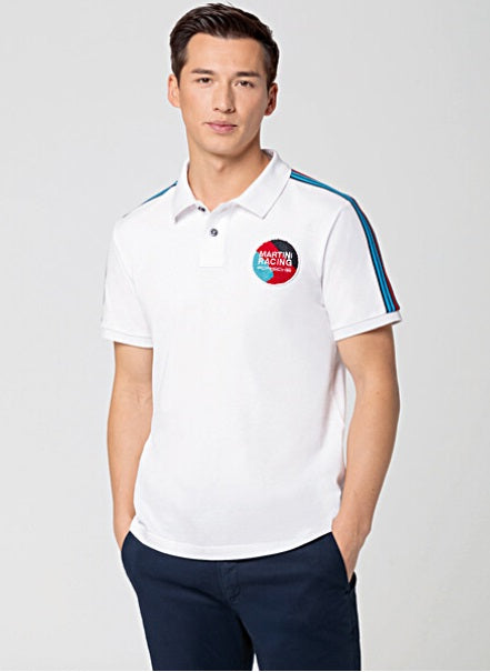 Porsche Men's Polo Shirt - Martini Racing