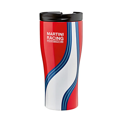 Porsche Travel Mug - Martini Racing (Red)