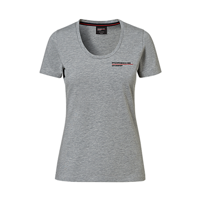 Porsche Ladies T-Shirt (Gray)- Motorsport Collection