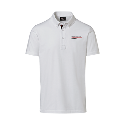 Porsche Men's Polo Shirt (White ) - Motorsport Fanwear