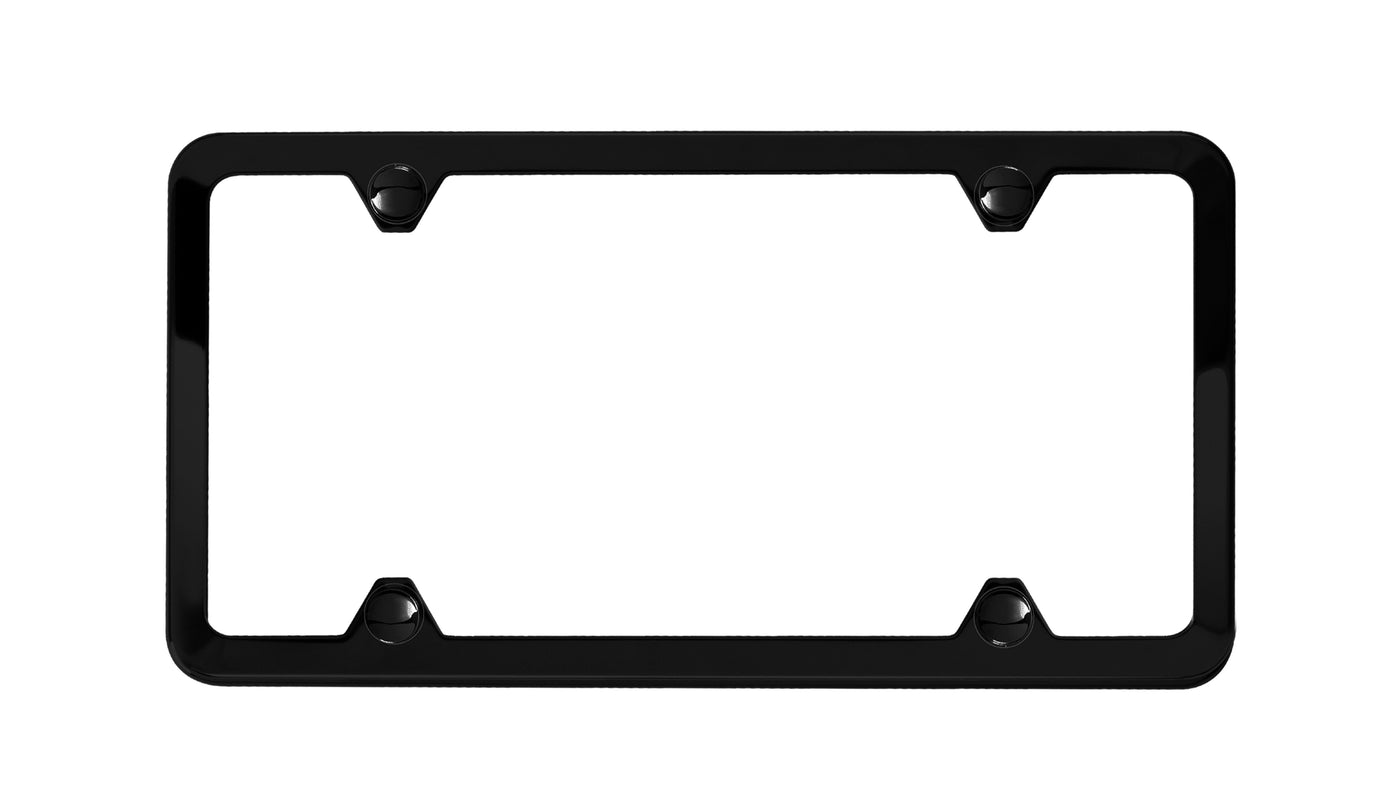 Porsche Tequipment Slimline License Plate Frame - No Script