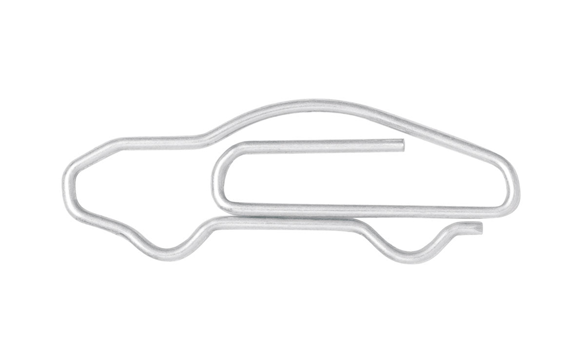 Porsche  911 Silhouette Paper Clips (Set of 100)