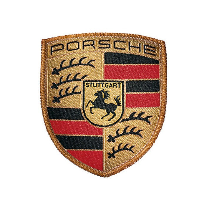 Porsche Sew On Crest Patch