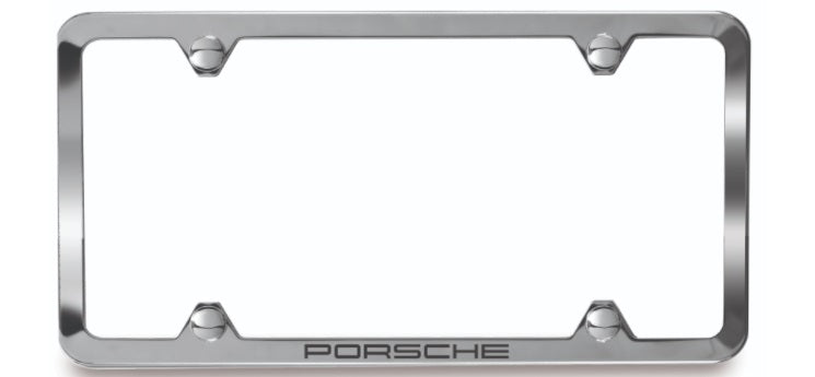 Porsche Tequipment Slimline License Plate Frames