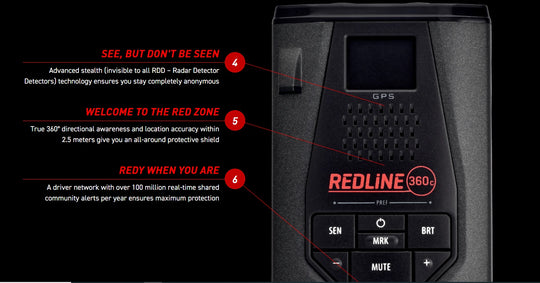 Escort Redline 360C Radar Detector