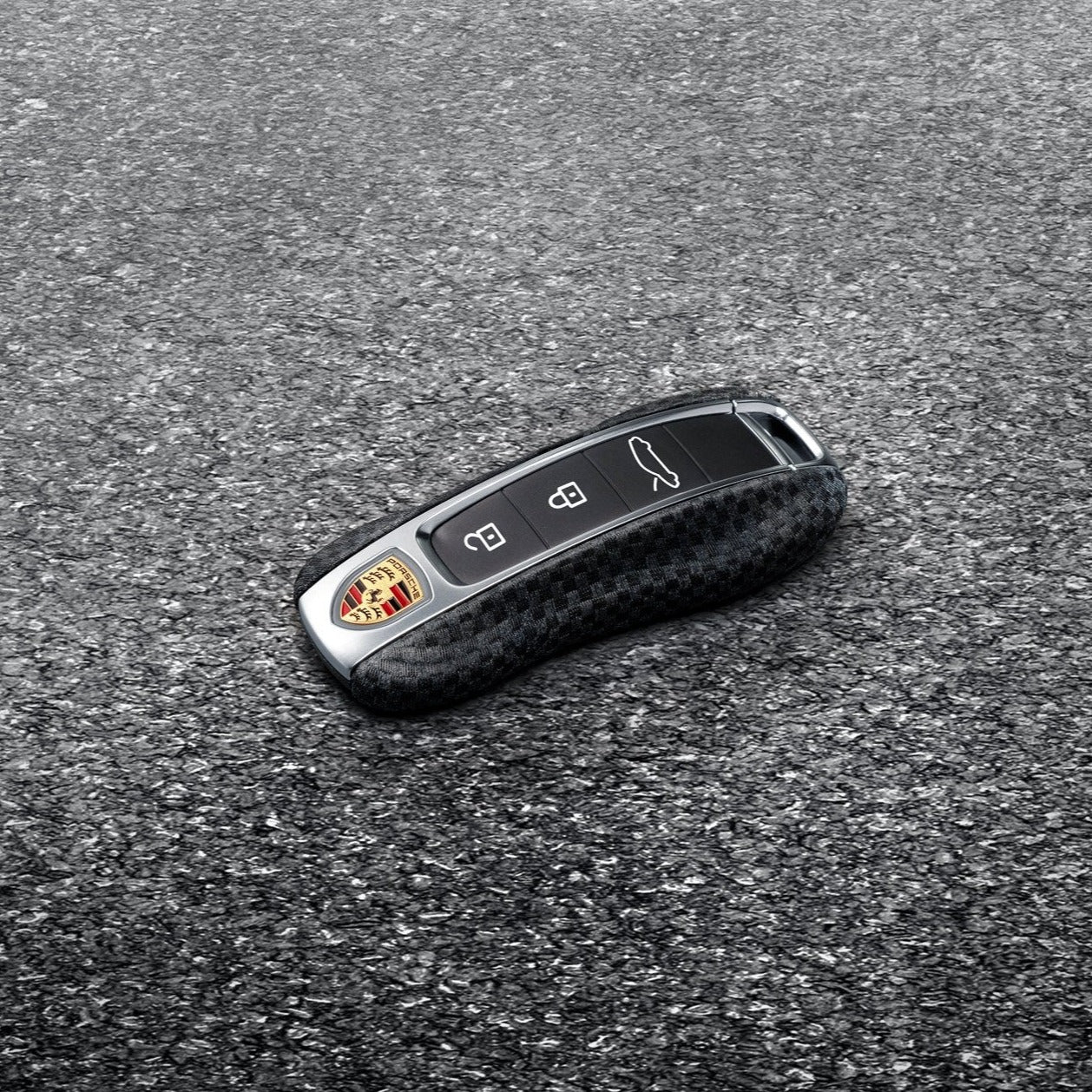 Porsche Tequipment Key Cover - Textile Square