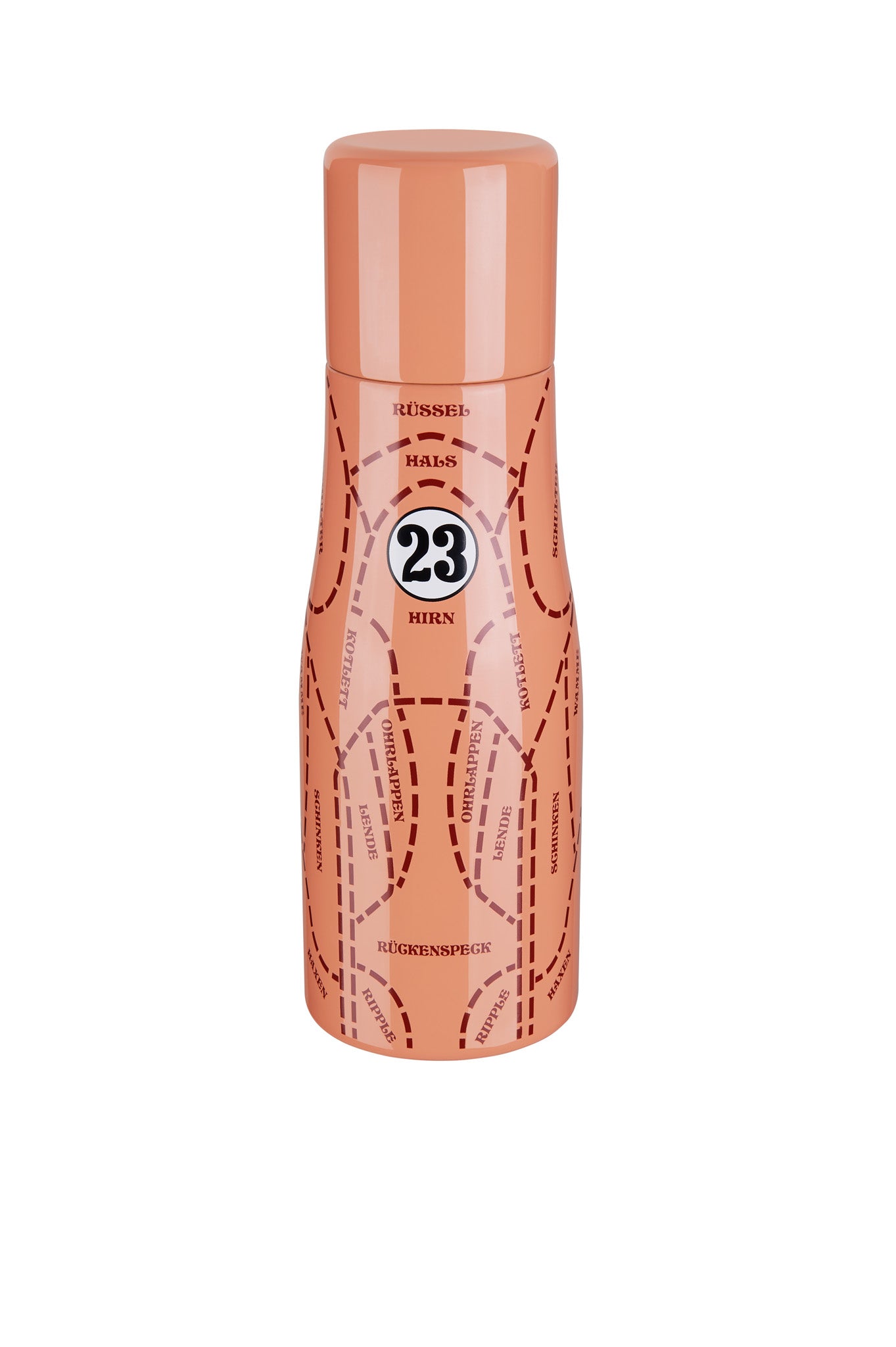 Porsche Thermos Insulated Bottle - Pink Pig