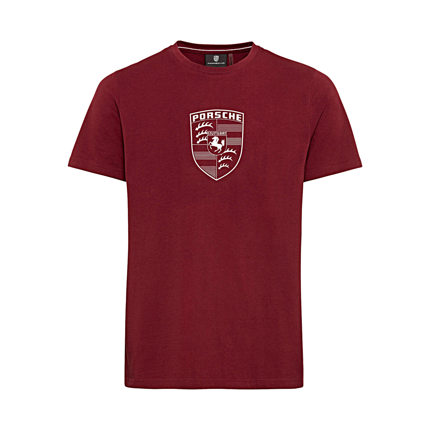 Porsche Crest Men's T-shirt (Red) - Essential