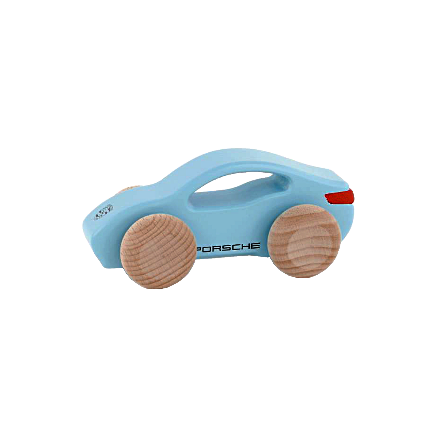 Porsche Kids Wooden Car - Taycan - Frozen Blue