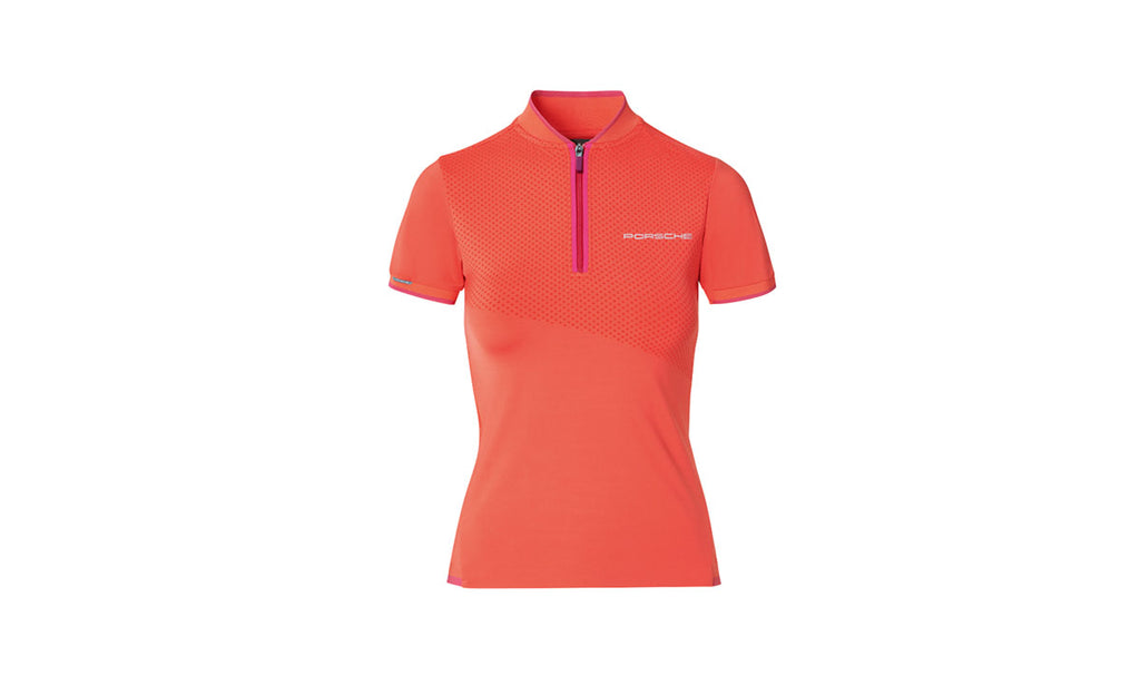 Porsche Women s Polo Shirt Coral Sport Porsche Exchange